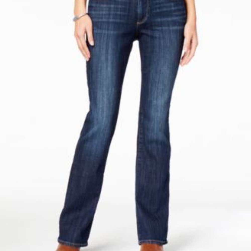 Lucky Brand The Sweet Jean Boot Cut Jeans Women's Size 12/31 Dark Wash Mid Rise